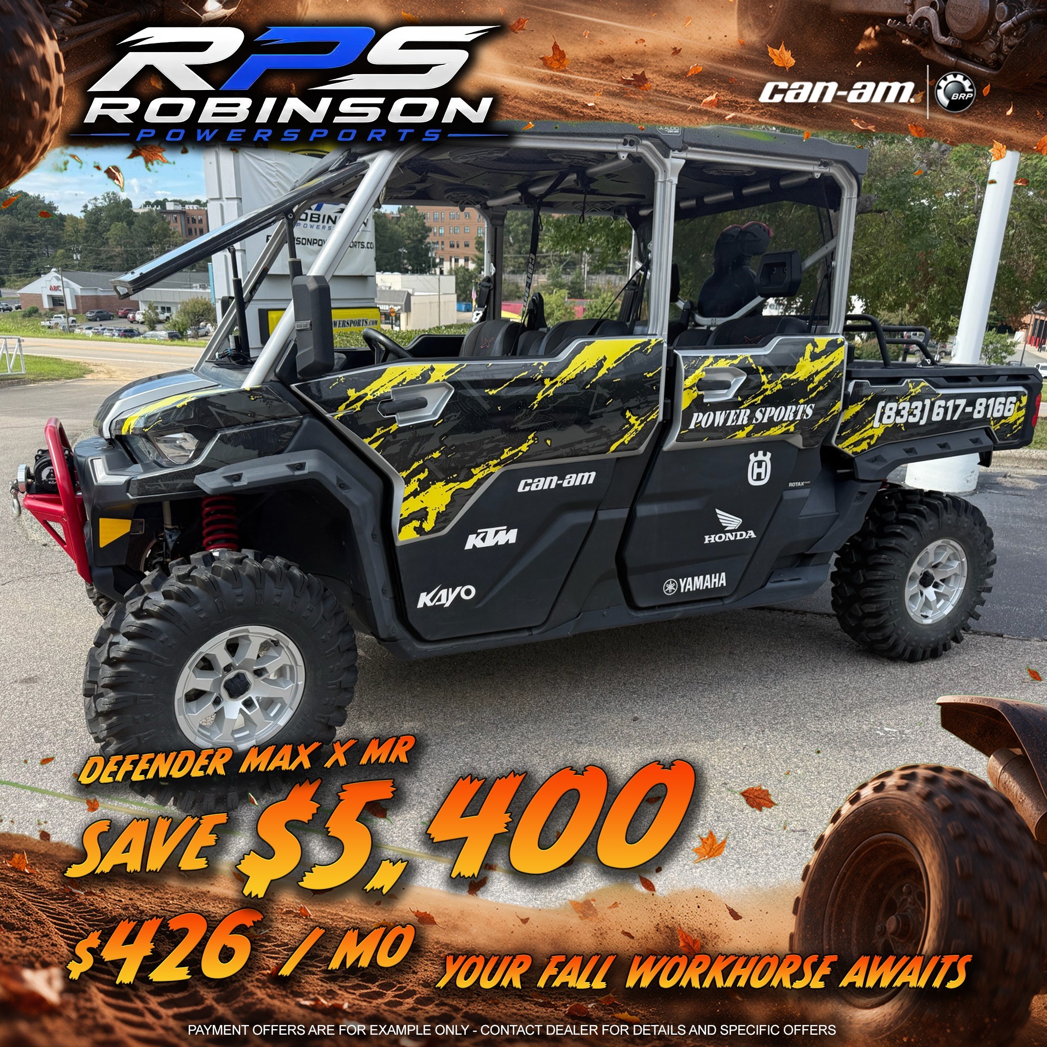 2024 Can-Am Defender MAX X MR With Half-Doors in durham NC