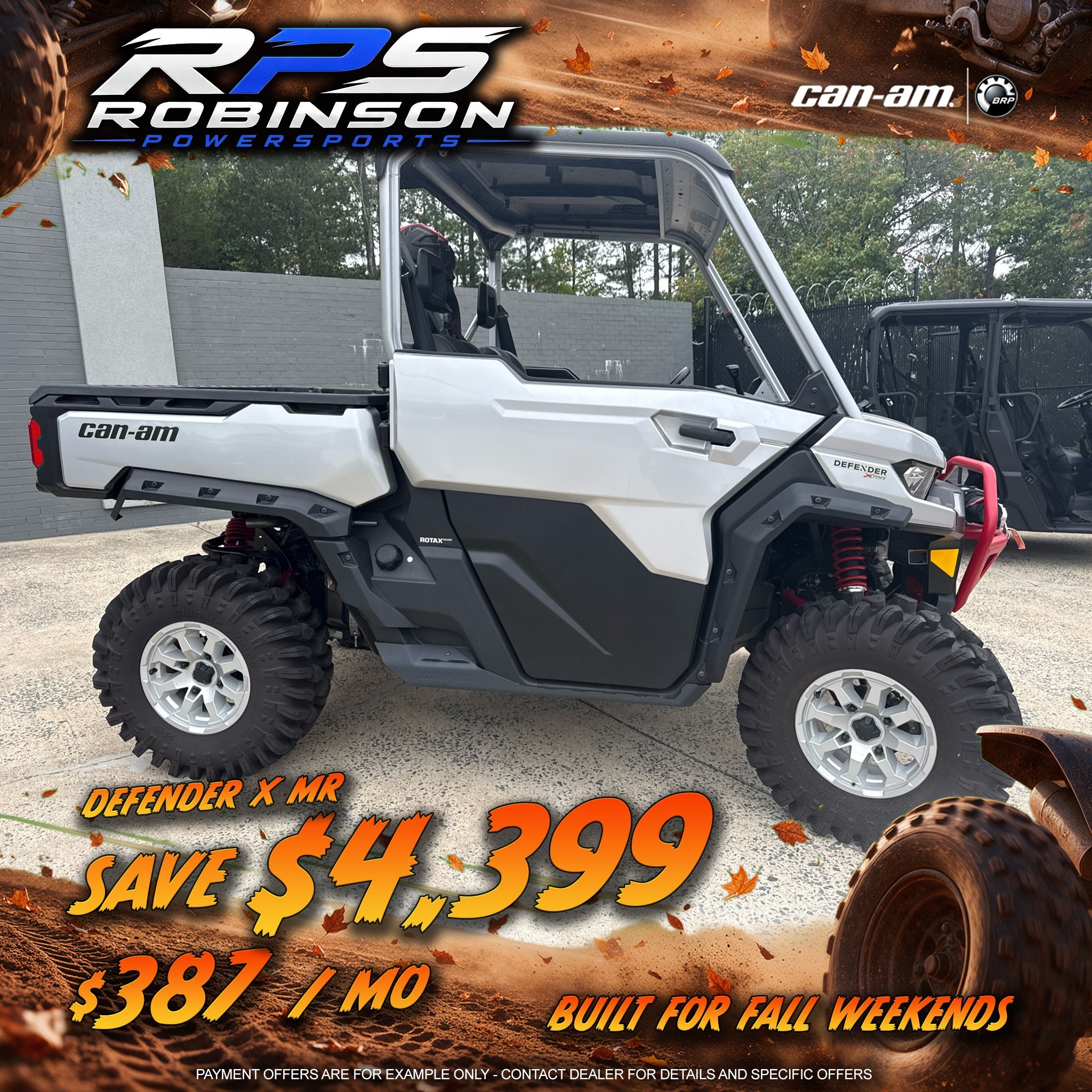 2025 Can-Am Defender X MR With Half-Doors UTV/Utility ATV
