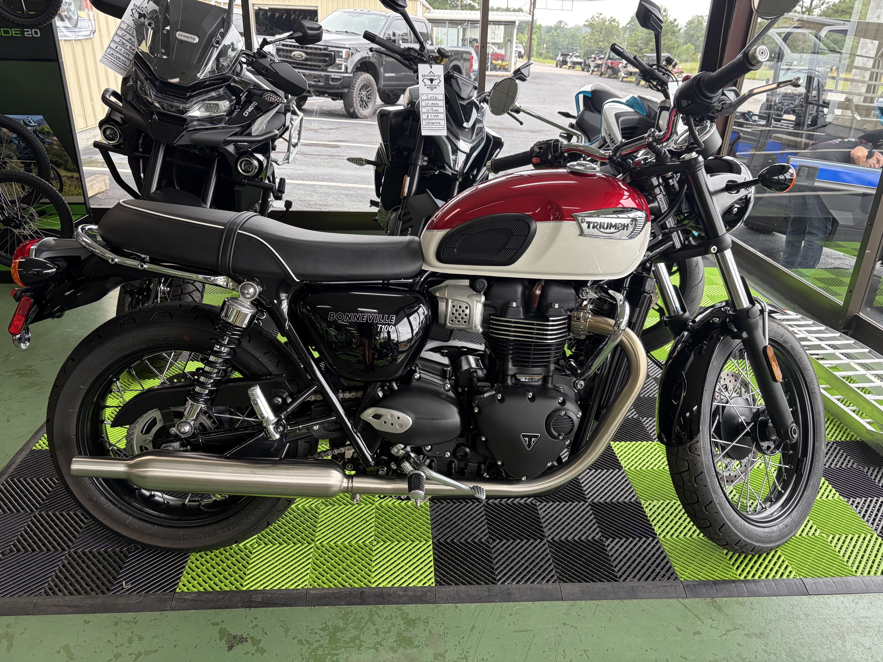 2022 Triumph Bonneville T100 (Euro 5a) BASE in Rome, GA