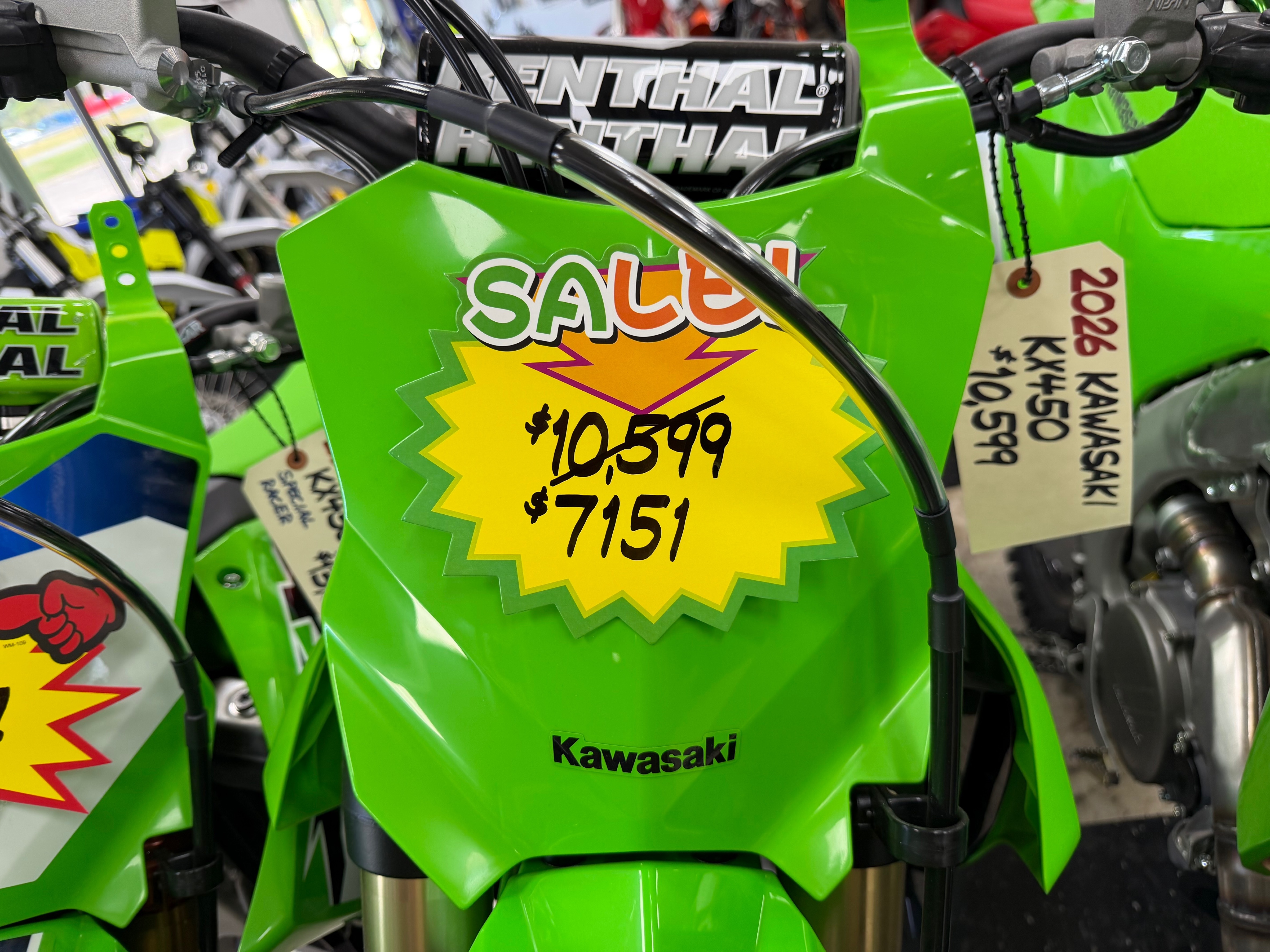 2026 Kawasaki KX™450 Mx motorcycle