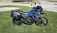 2025 Kawasaki KLR 650 ADVENTURE ABS, USB Dual Sport motorcycle