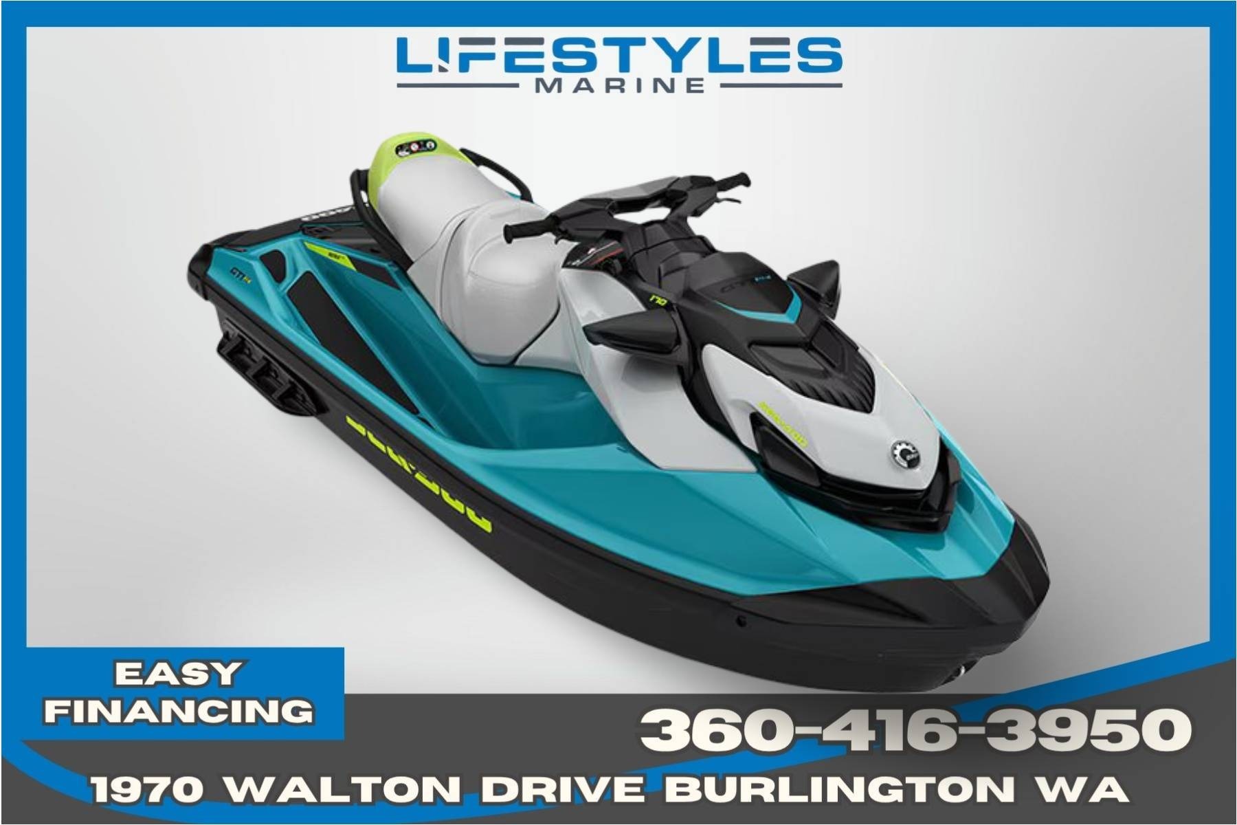 2026 Sea-Doo GTI SE 170 + Tech Package, Audio, iDF, iBR SE 170 TECH PACKAGE WITH AUDIO IDF AND IBR in burlington WA