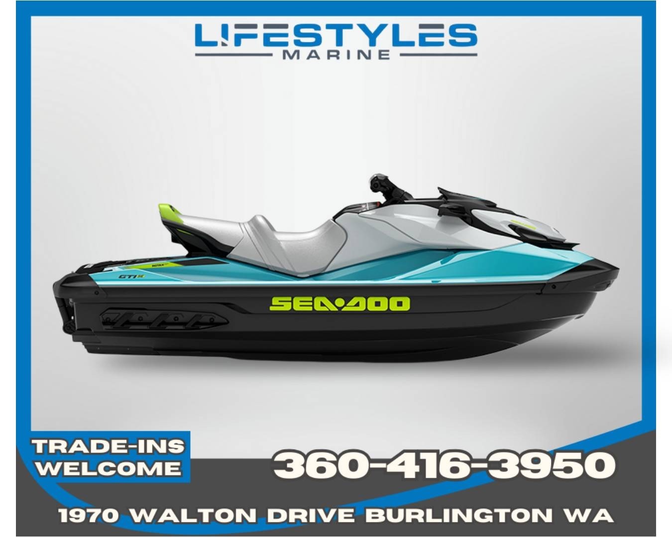 2026 Sea-Doo GTI SE 130 + iBR, iDF SE 130 IBR AND IDF in burlington WA
