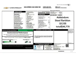 2026 CHEVROLET EXPRESS G2500