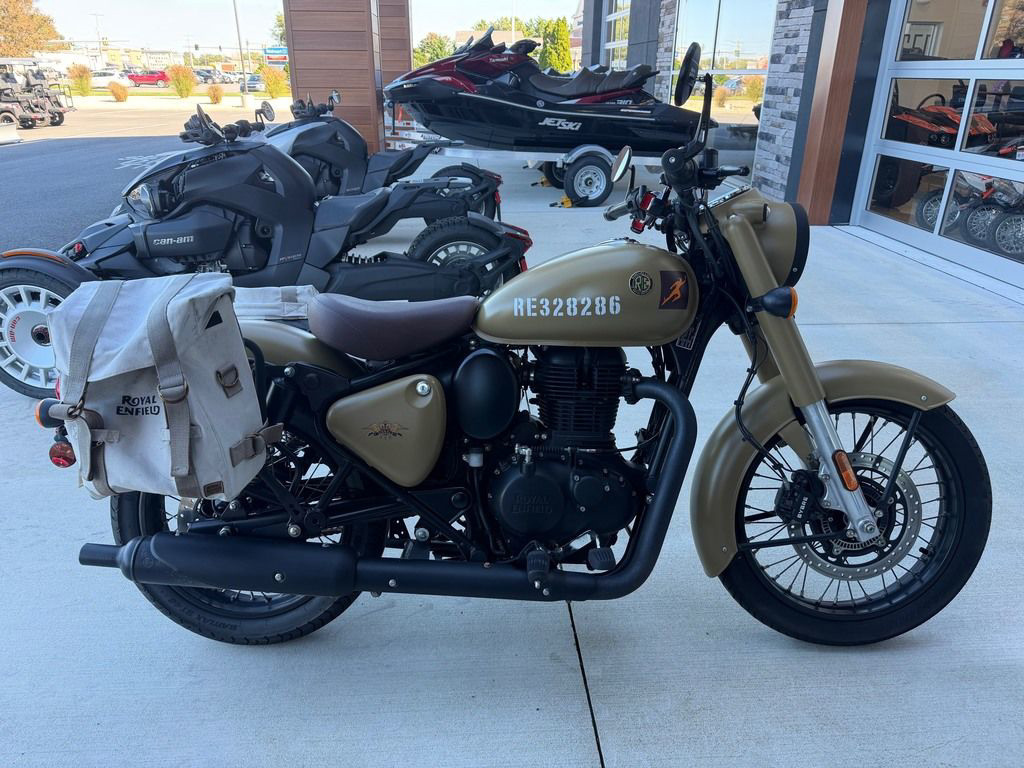 2023 Royal Enfield Classic 350 Signals Desert Sand 350 in Rehoboth Beach, DE