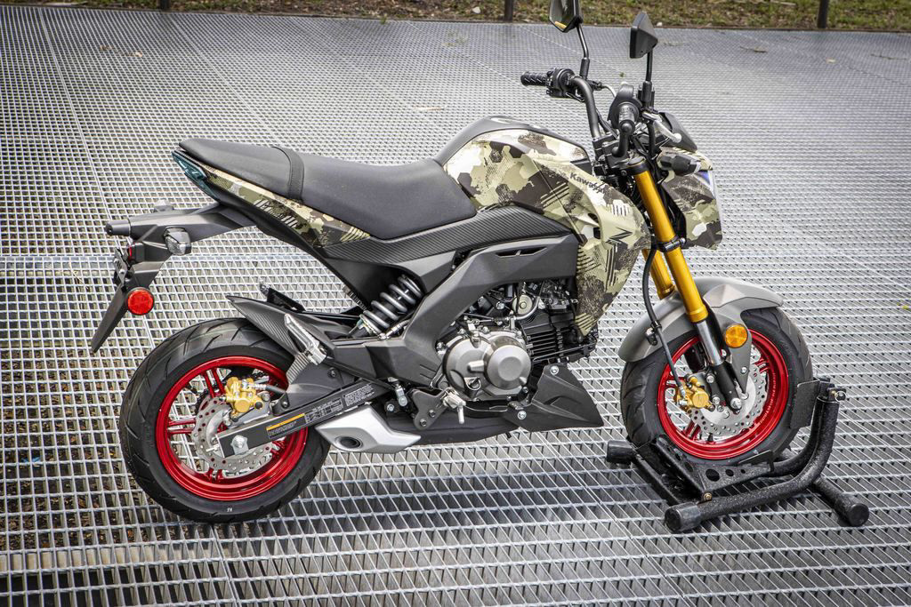 2026 Kawasaki Z125 PRO Cypher Camo Beige BASE in union park FL