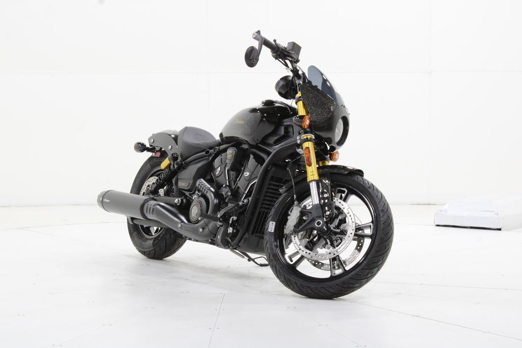 2026 Indian 101 Scout Black Crystal With Super Graphite BASE in Concord, NC