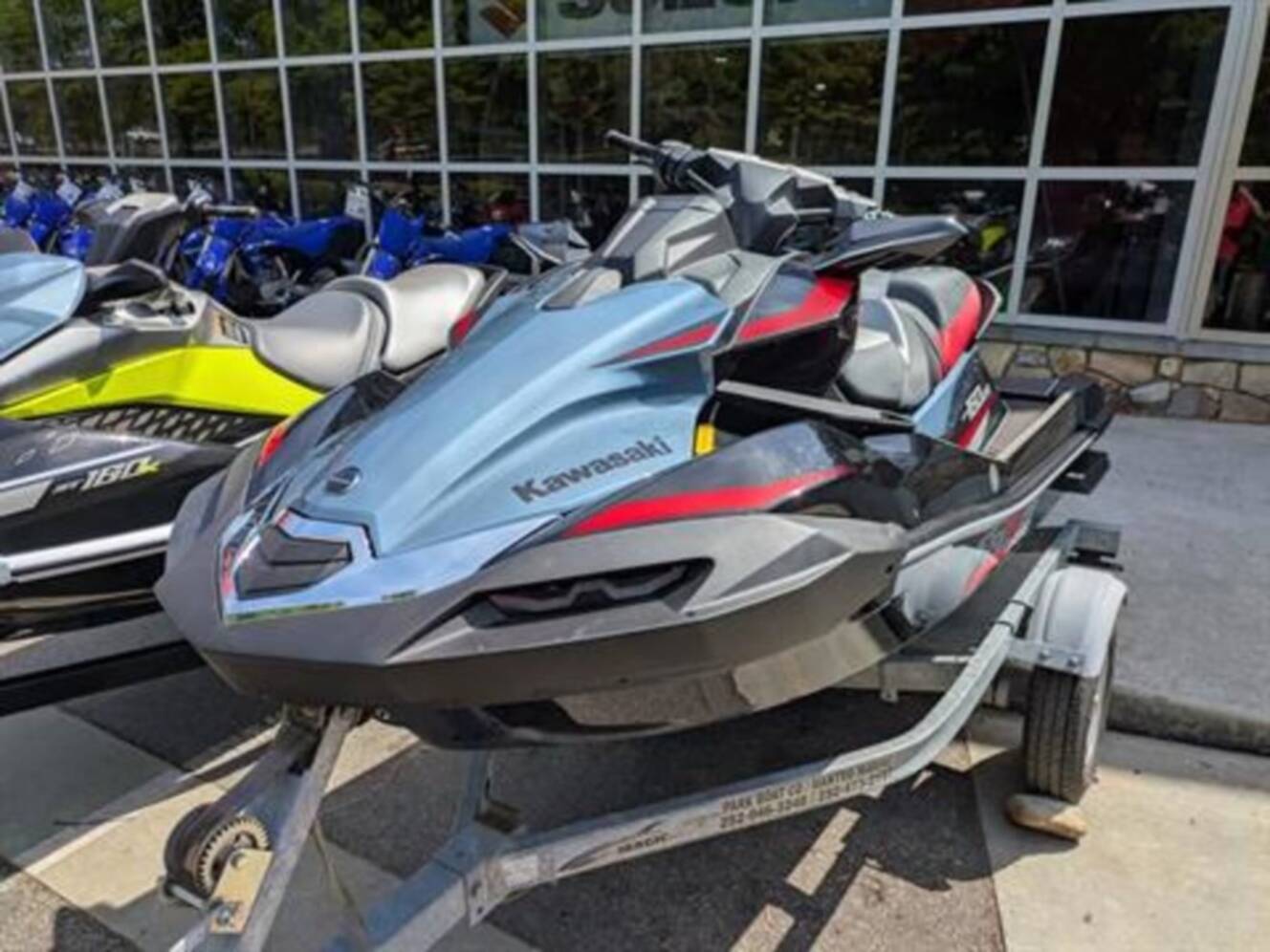 A photo of this 2026 Kawasaki Jet Ski® Ultra® 160 LX-S