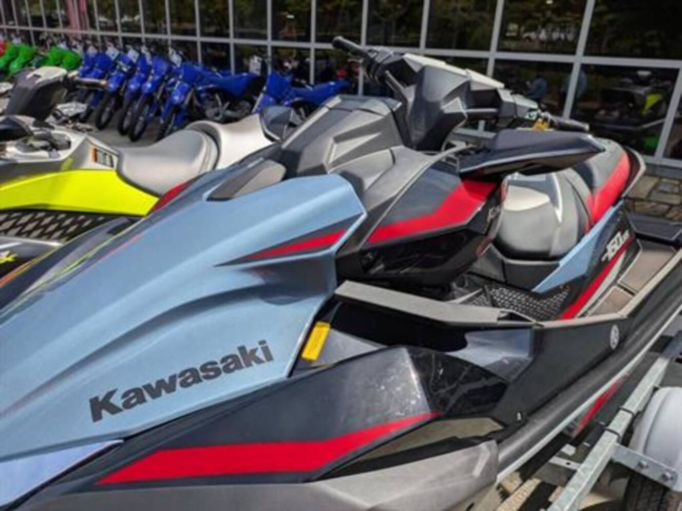 A photo of this 2026 Kawasaki Jet Ski® Ultra® 160 LX-S