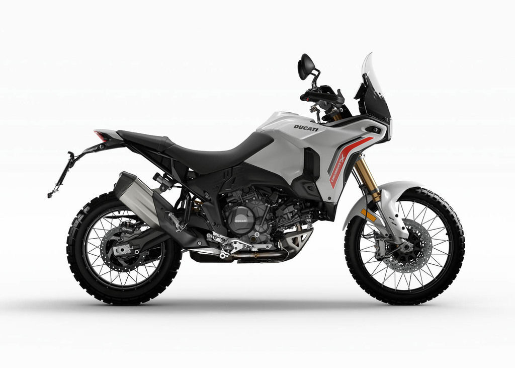 2026 Ducati DesertX V2 Matte Star White Silk in costa mesa CA