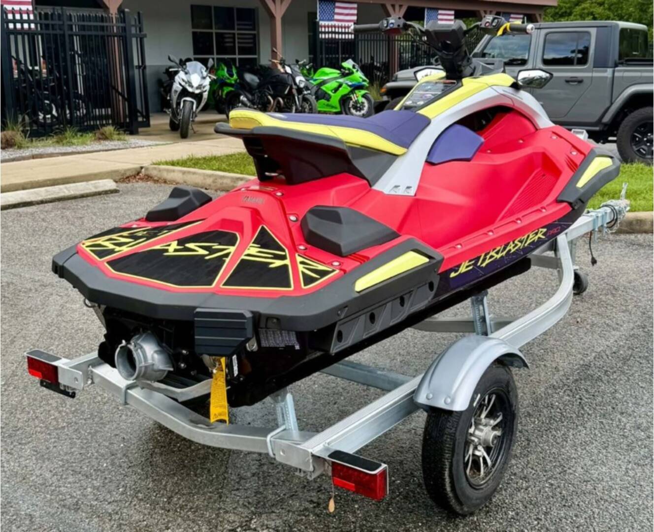 A photo of this 2026 Yamaha JetBlaster PRO 3-Up