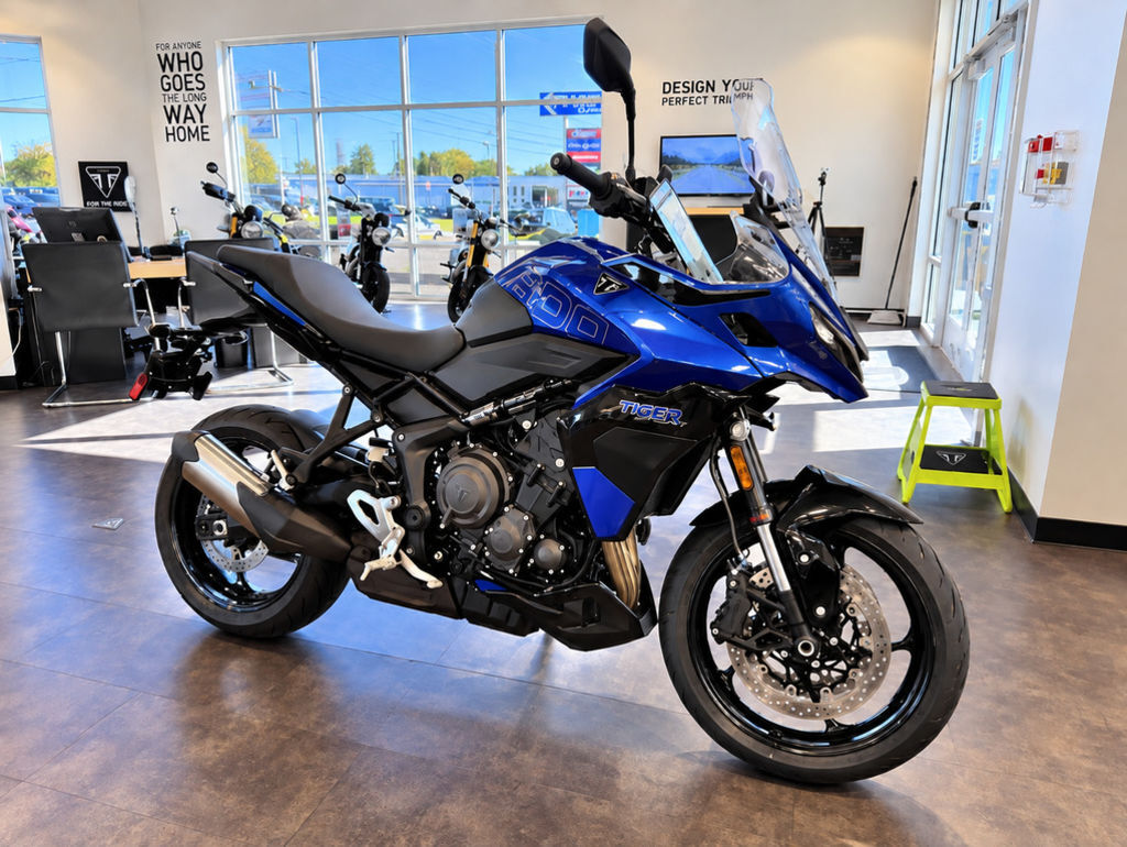 2026 Triumph Tiger Sport 800 Caspian Blue/Sapphire Black SPORT in Hagerstown, MD