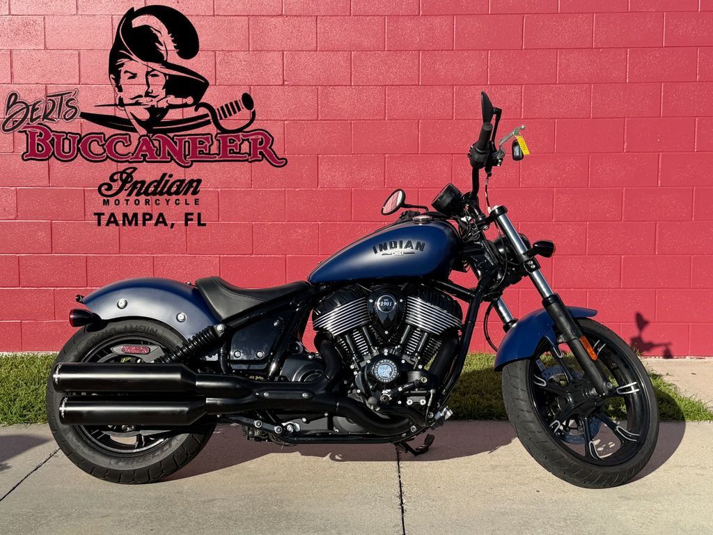 2024 Indian Motorcycle® Chief Dark Horse® Springfield Blue Smoke Cruiser motorcycle