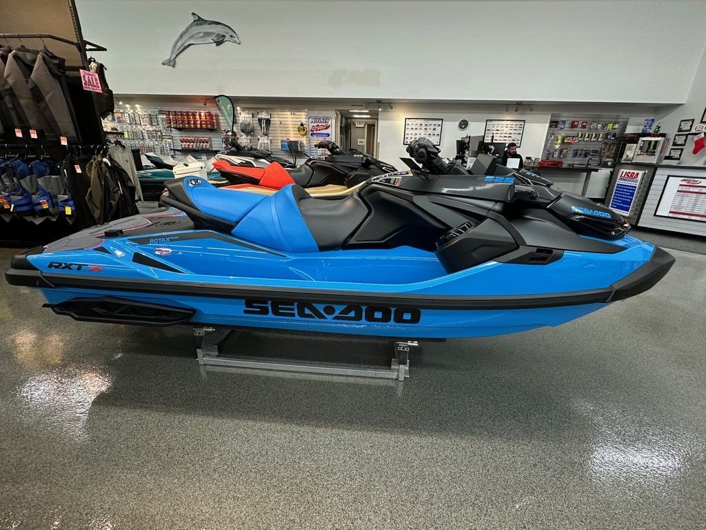 2026 Sea-Doo RXT-X 325 Gulfstream Blue Premium in lake villa IL