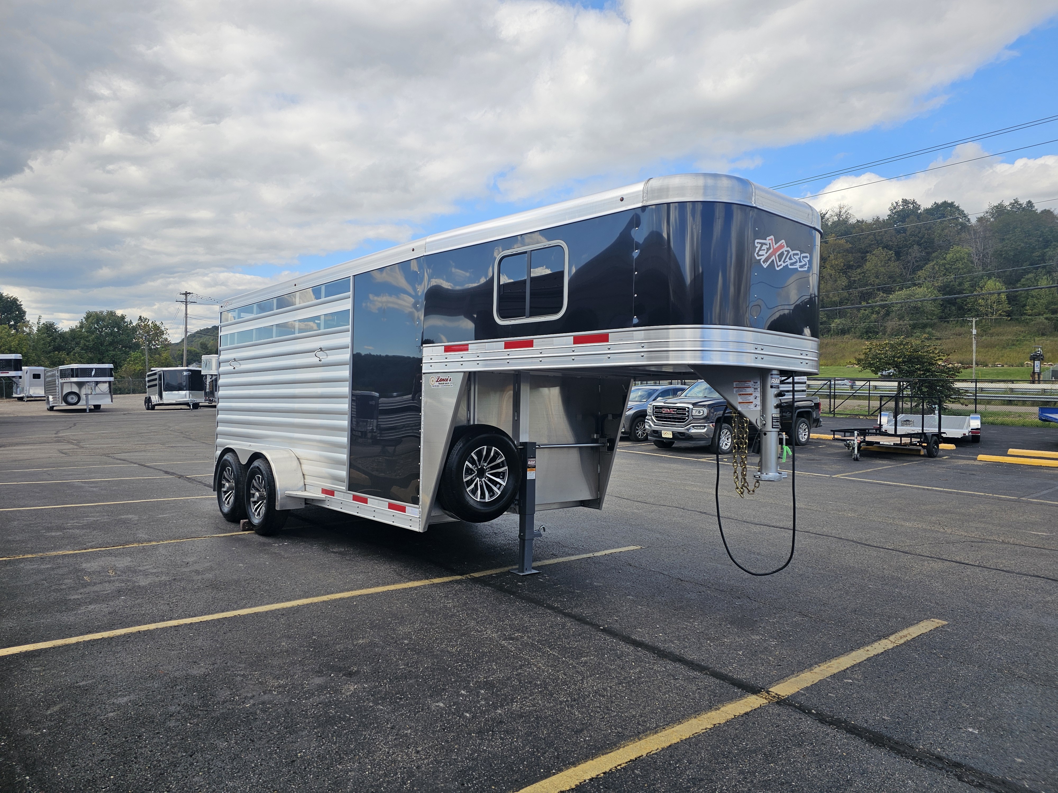 2027 Exiss 16' Livestock/Horse Combo Trailer in Athens, OH