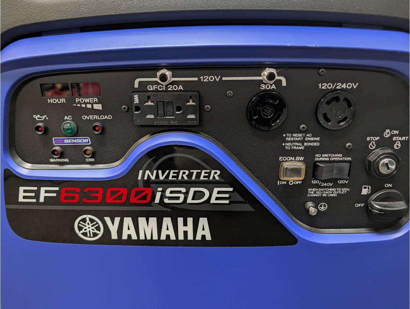 A photo of this 2021 Yamaha EF63iSDE