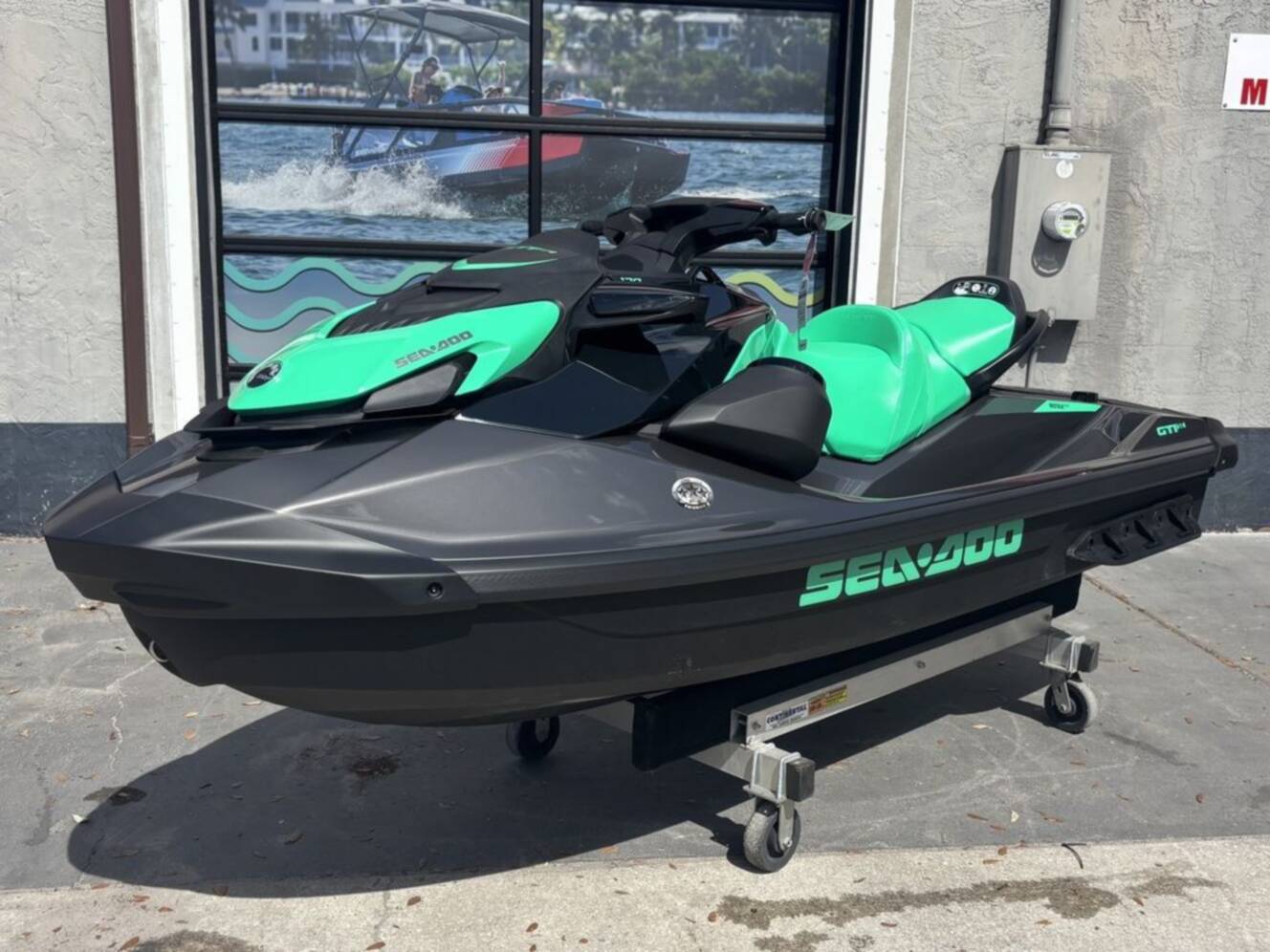 A photo of this 2026 Sea-Doo GTI SE 170 Tech, Audio, iDF, iBR