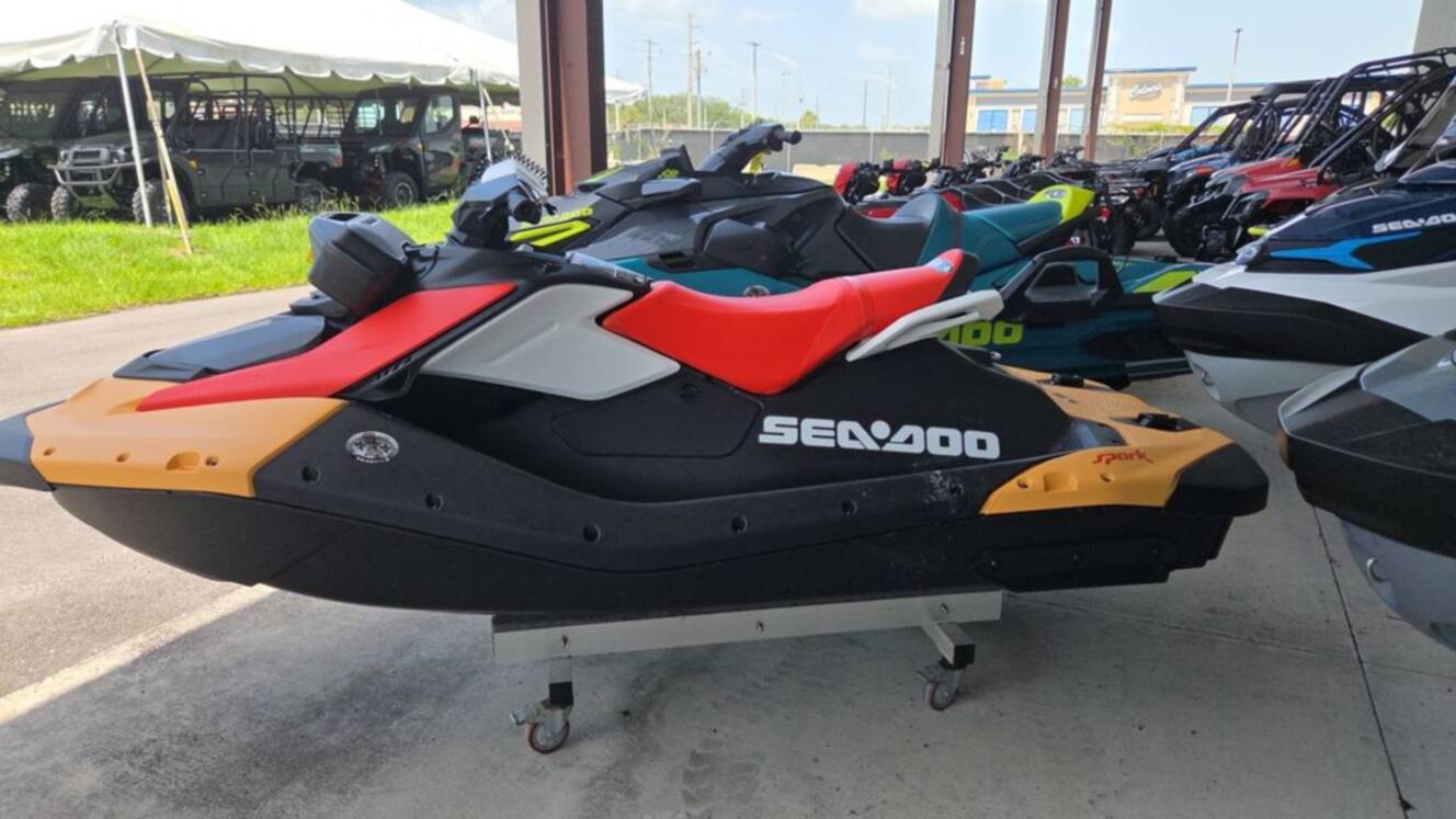 A photo of this 2026 Sea-Doo Spark for 2 Rotax® 900 ACE - 90 CONV with IBR and