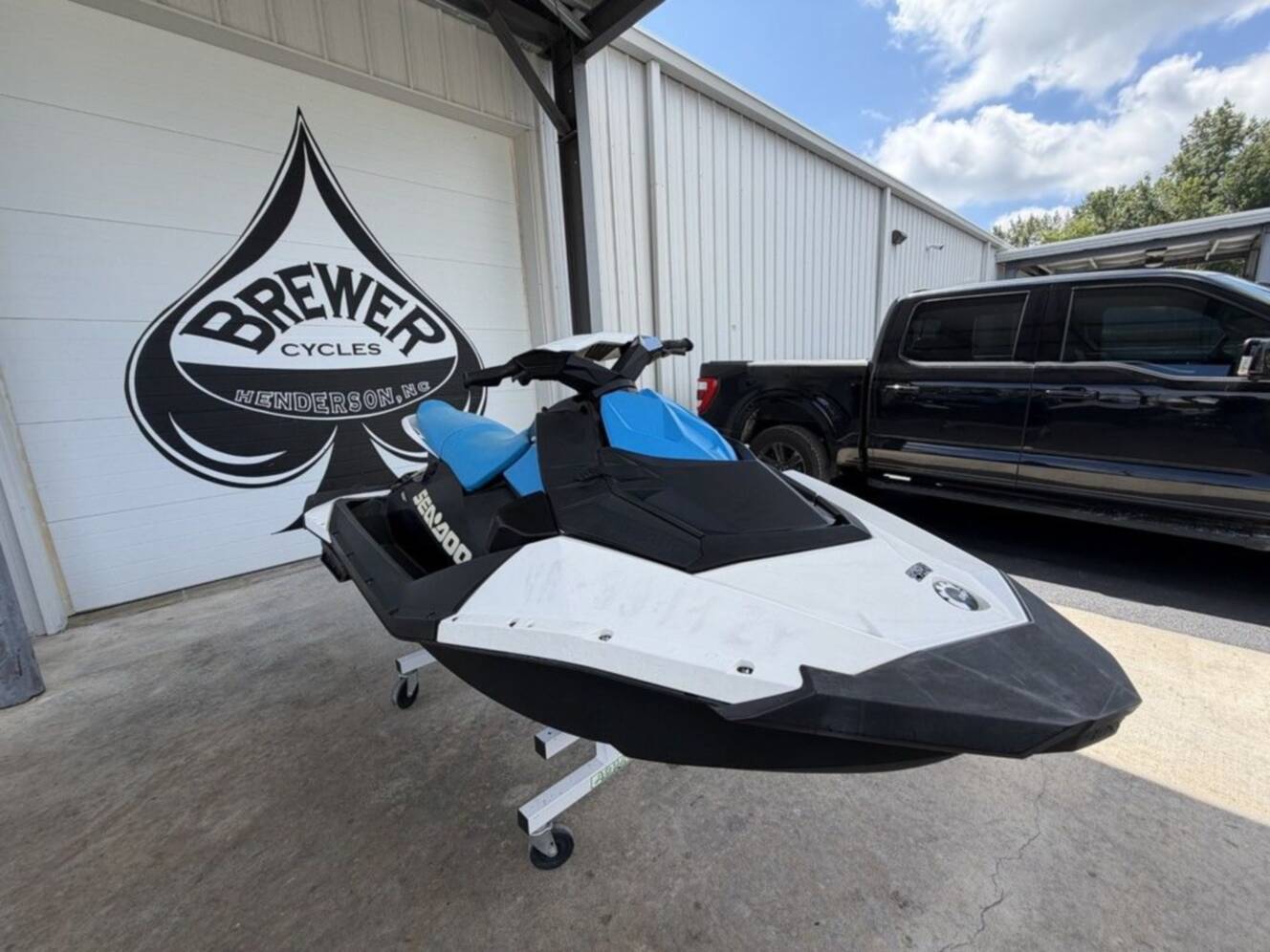 A photo of this 2019 Sea-Doo Spark® 3-up Rotax® 900 H.O ACE IBR & CONV