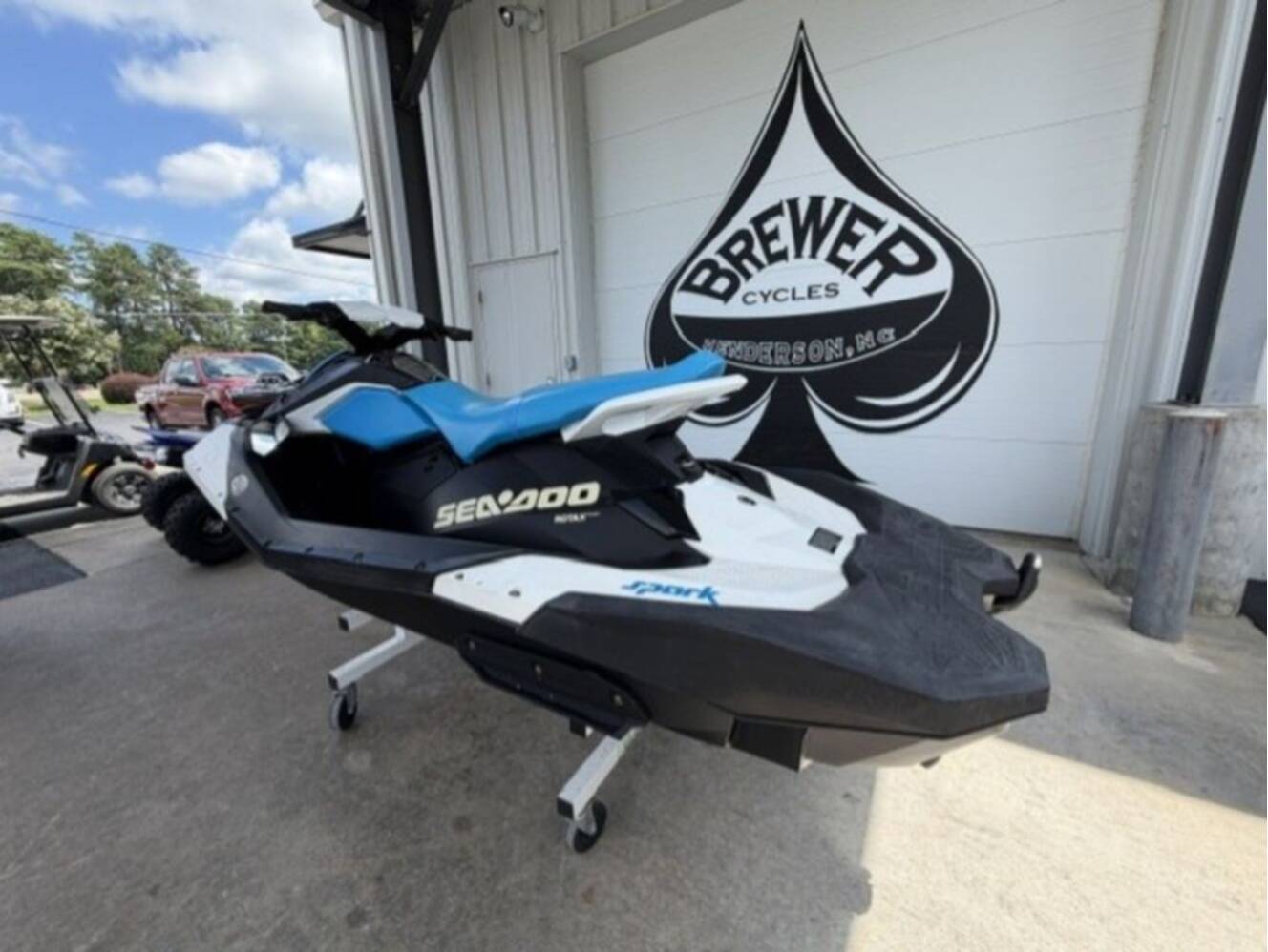 A photo of this 2019 Sea-Doo Spark® 3-up Rotax® 900 H.O ACE IBR & CONV