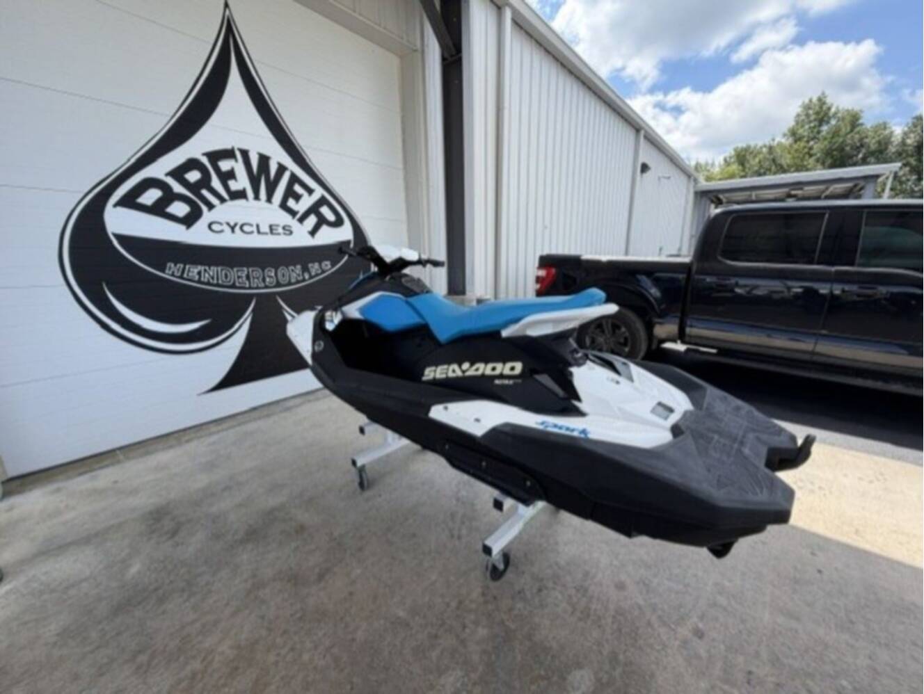 A photo of this 2019 Sea-Doo Spark® 3-up Rotax® 900 H.O ACE IBR & CONV