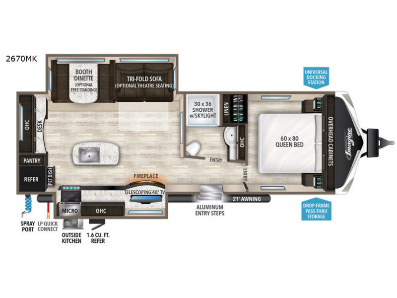 2019 Grand Design Imagine 2670MK in manitowoc WI