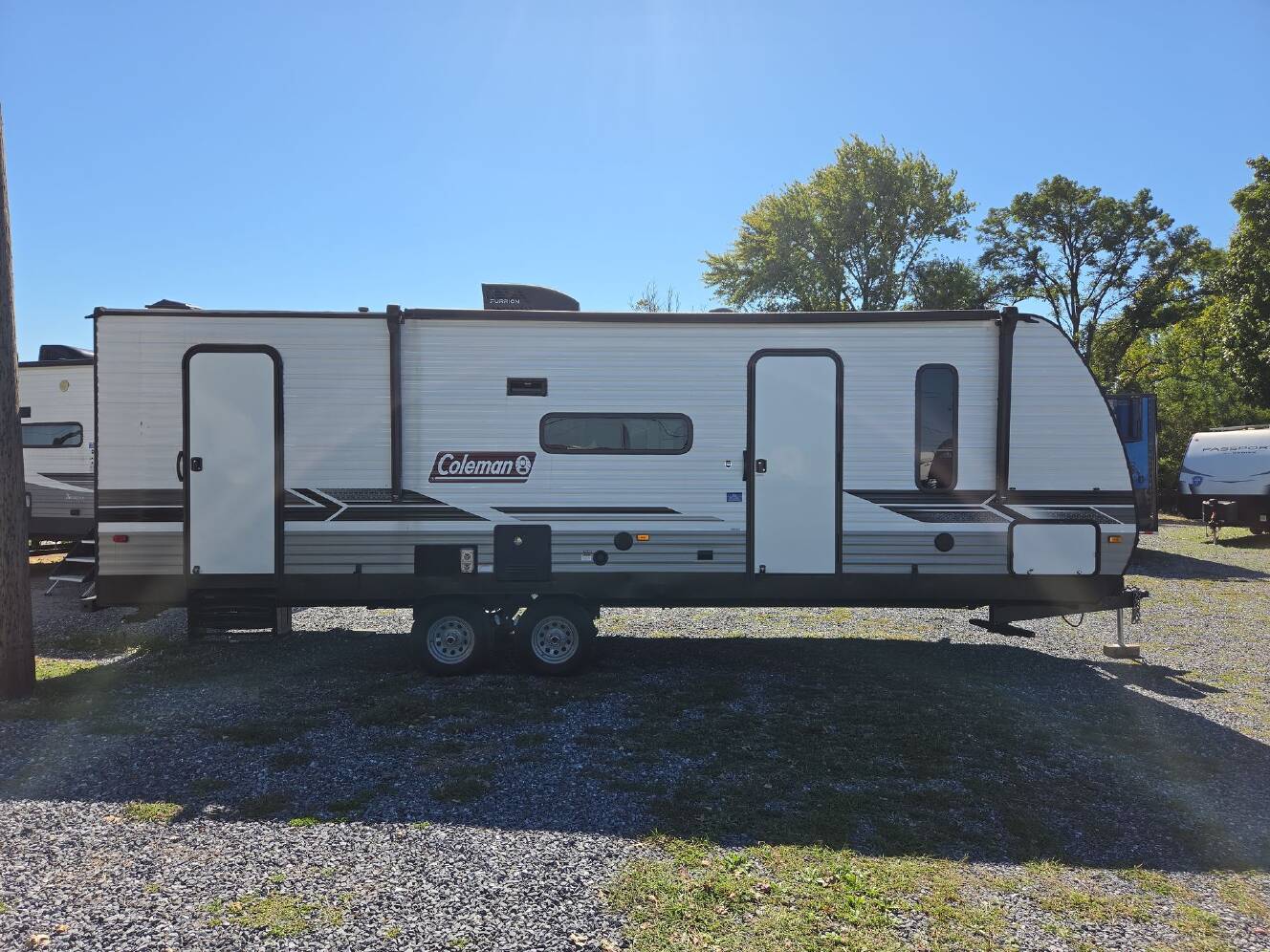 A photo of this 2024 Dutchmen Coleman Lantern LT 263BH