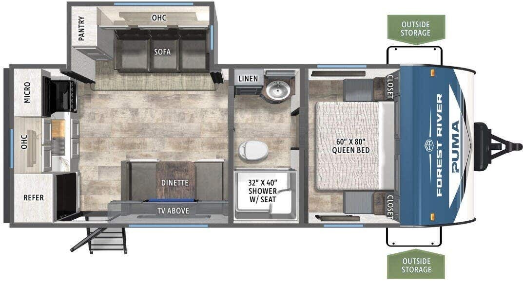 New 2027 Forest River Puma 227RK For Sale in Brockway, PA - 5042563972 ...