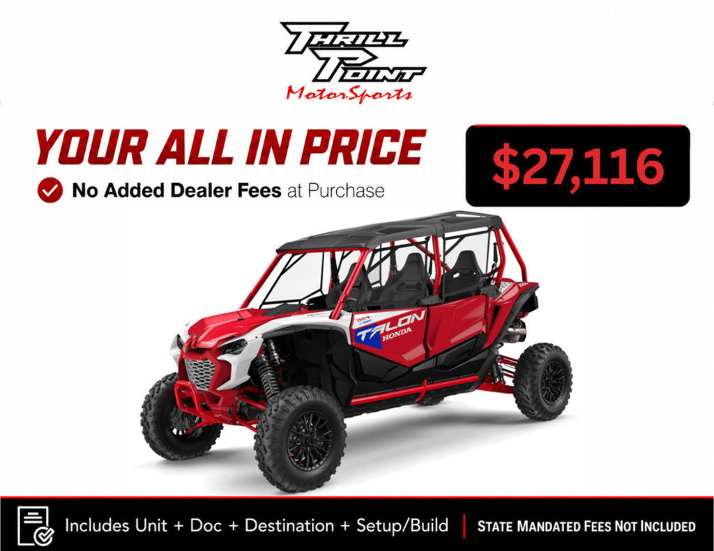 2026 Honda® Talon 1000R-4 FOX Live Valve 1000R FOX LIVE VALVE in medina OH