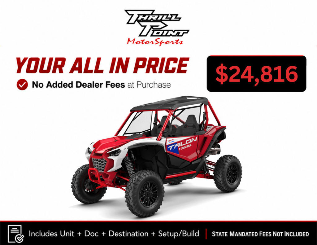 2026 Honda® Talon 1000R FOX Live Valve in medina OH