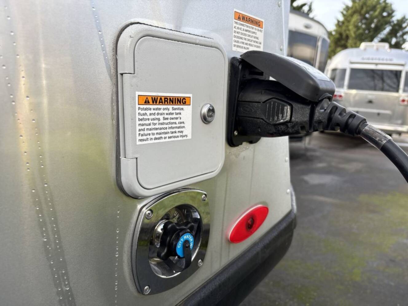A photo of this 2025 Airstream Basecamp 16X