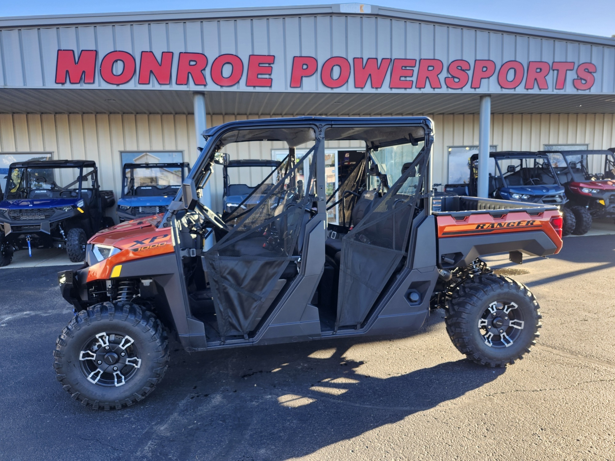 2026 Polaris Ranger Crew XP 1000 Orange BASE in monroe WI