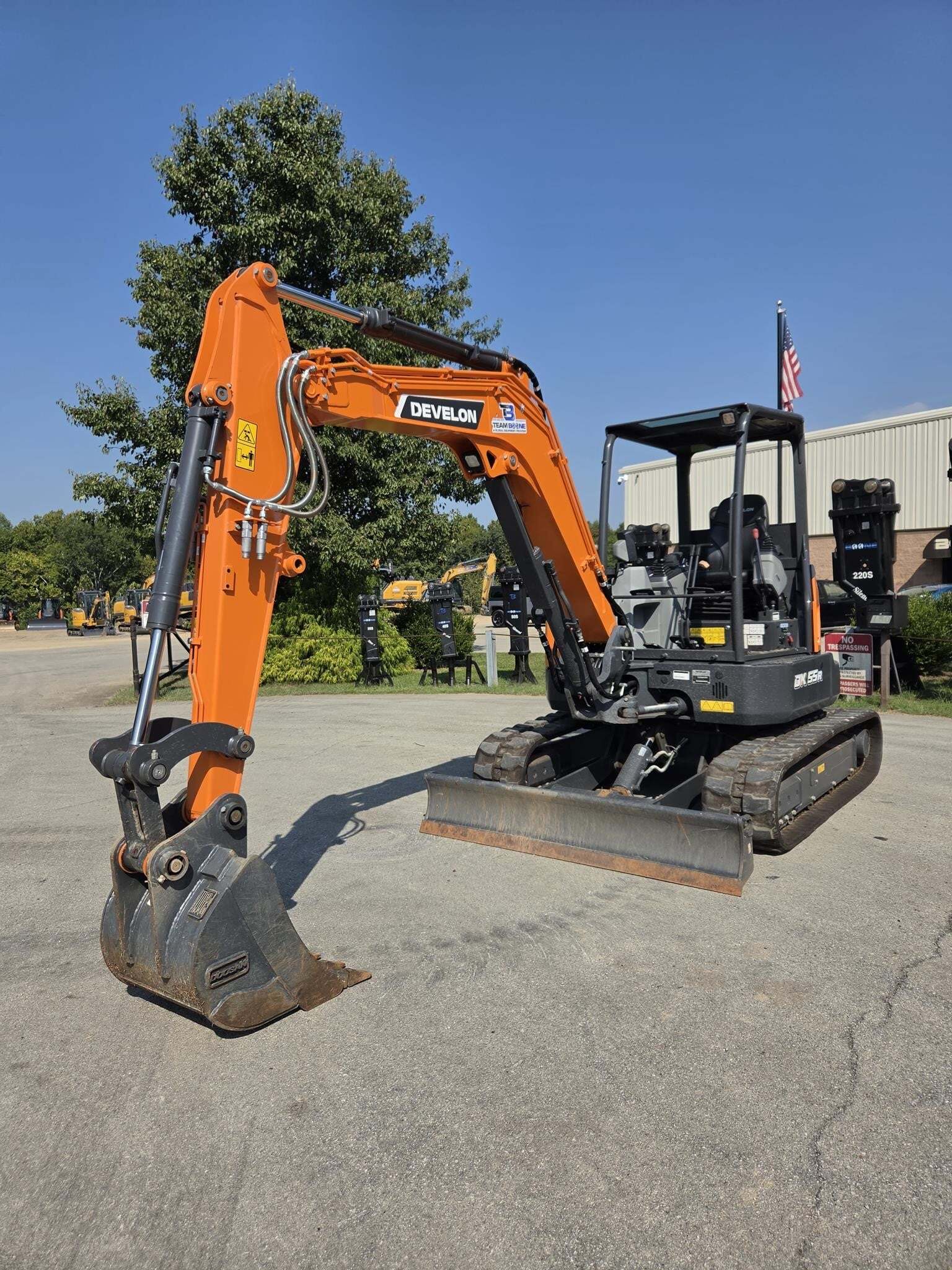2025 DEVELON DX55R-7 in Bardstown, KY