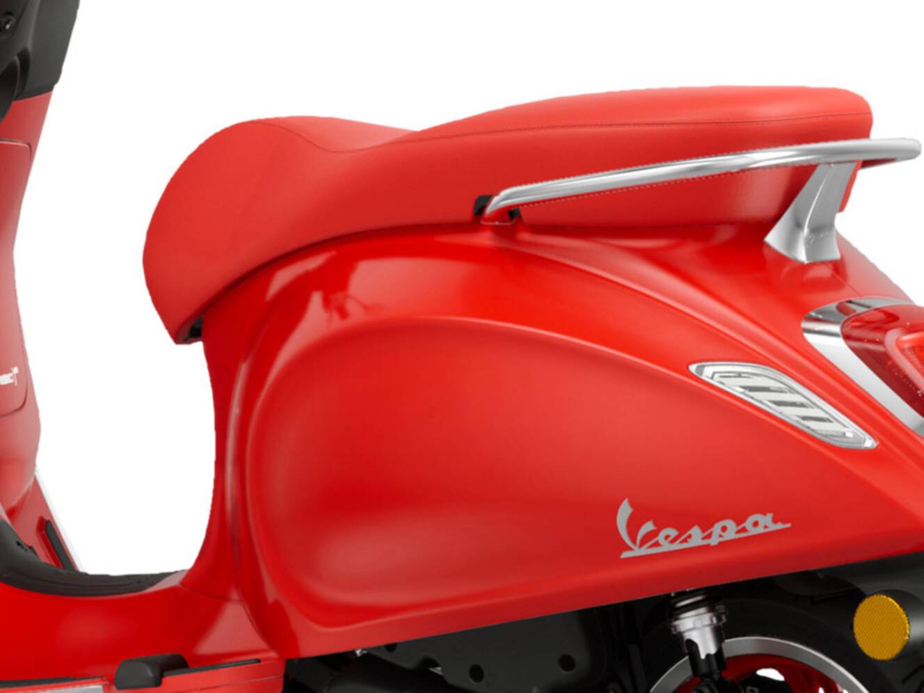 A photo of this 2027 Vespa Primavera 150 Red