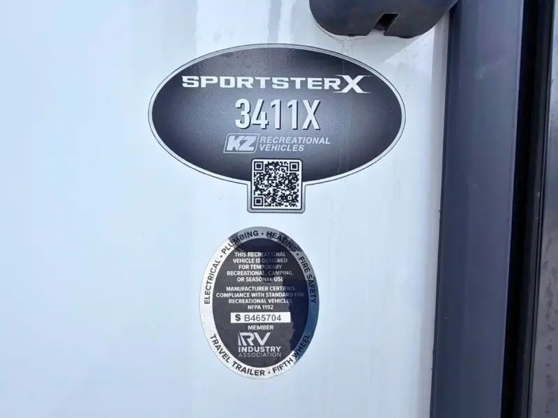 2026 KZ RV Sportster X 3411X