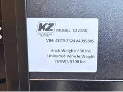 2027 KZ RV Connect C221ML