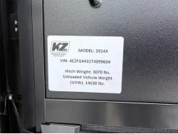 2026 KZ RV Sportster X 3914X