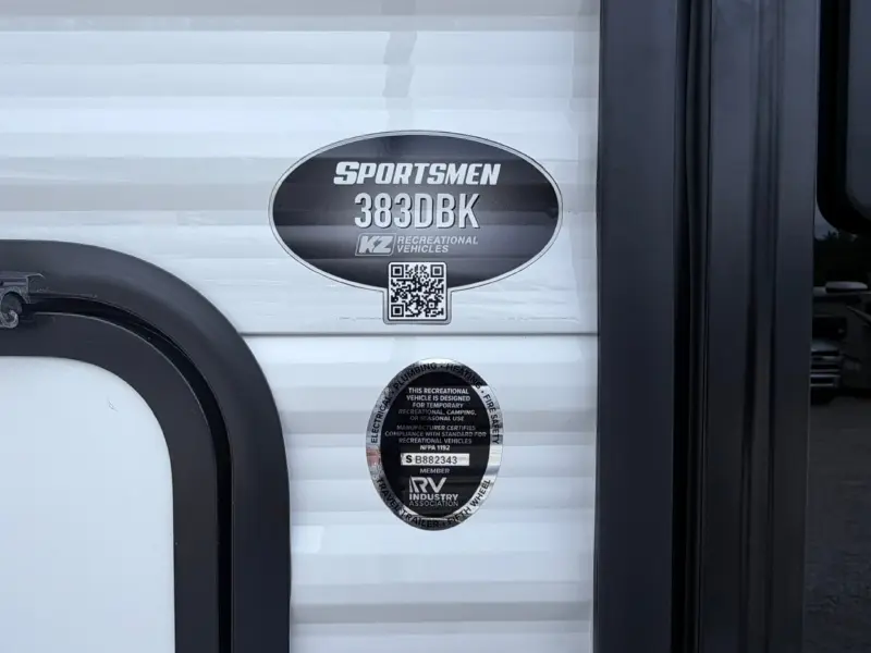 2027 KZ RV Sportsmen 383DBK