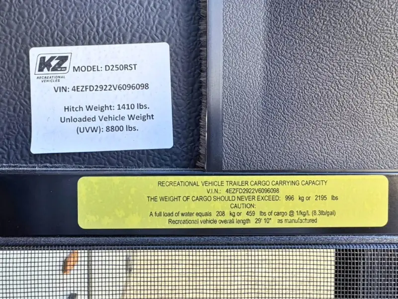2027 KZ RV Durango HT D250RST