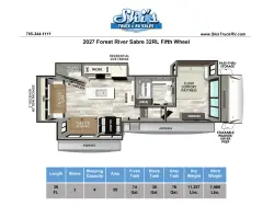 2027 Forest River Sabre 32RL