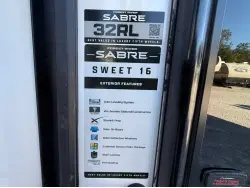 2027 Forest River Sabre 32RL