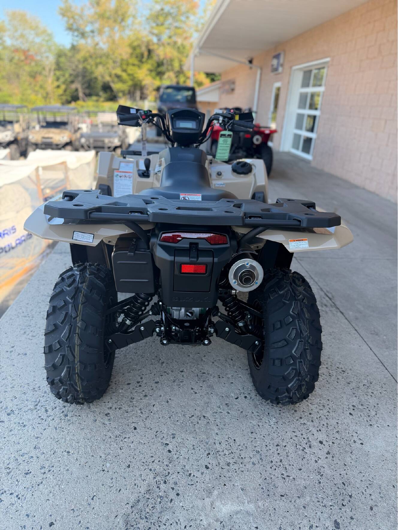 A photo of this 2026 Suzuki KingQuad 500AXi Power Steering