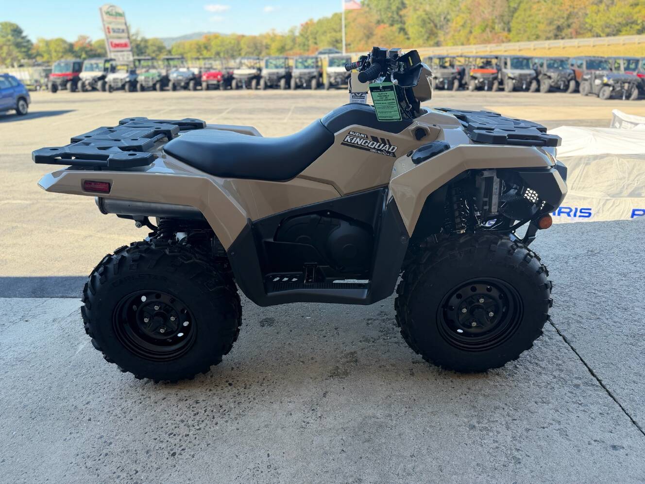 A photo of this 2026 Suzuki KingQuad 500AXi Power Steering