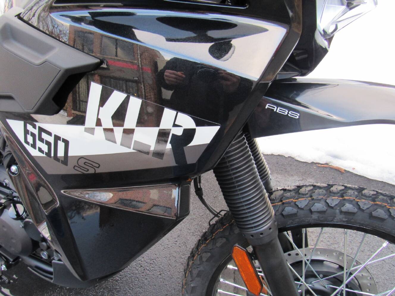 A photo of this 2026 Kawasaki KLR®650 S ABS