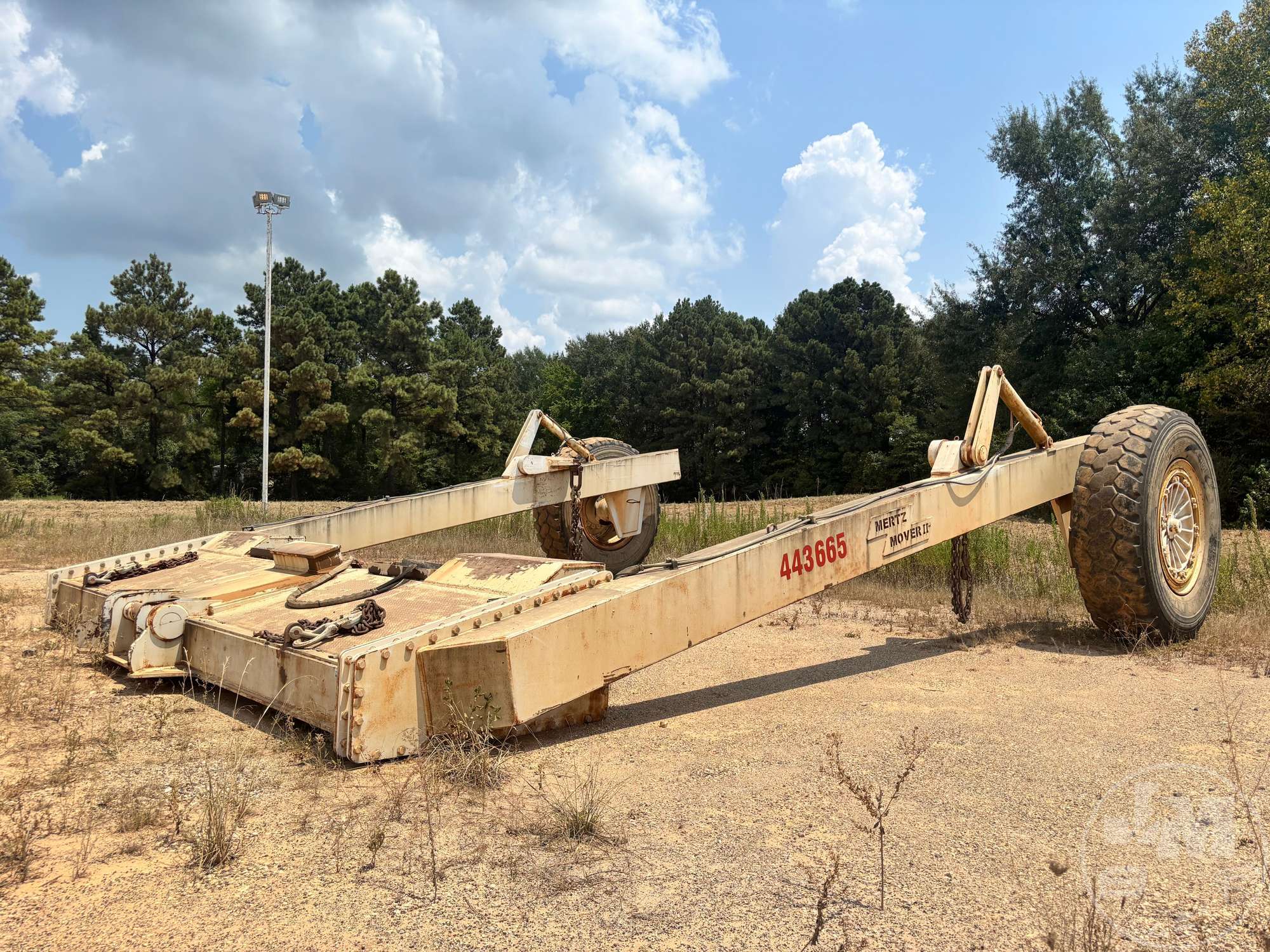 MERTZ MOVER II DRAGLINE BUCKET TRAILER in Hallsville, TX
