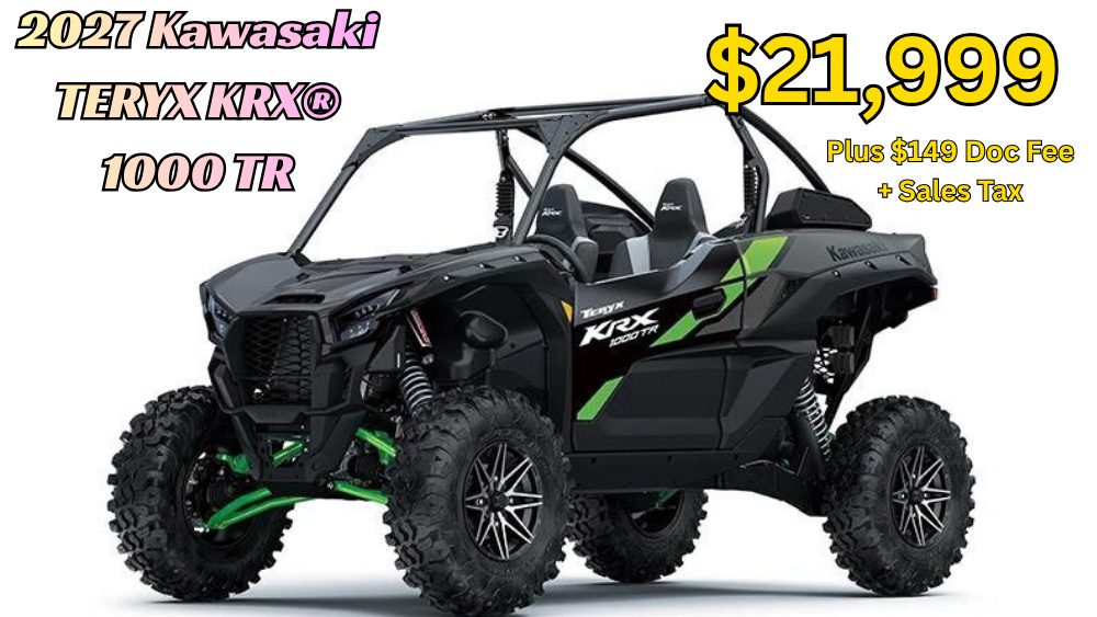 2027 Kawasaki TERYX KRX 1000 TR 1000 TR Recreation/Utility ATV