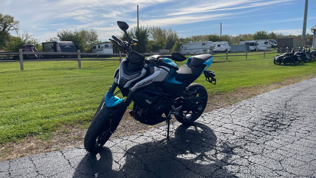 2026 CFMOTO NK 450 - ZEPHYR BLUE 450 in Marengo, IL