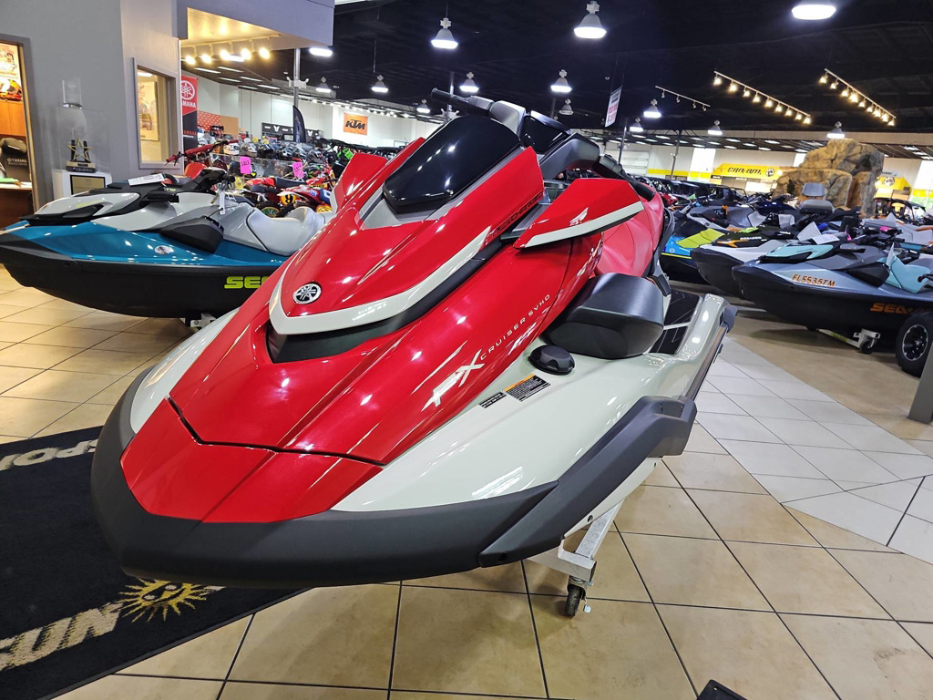 2027 Yamaha FX CRUISER SVHO W/AUDIO-PEARL/TORCH RED in ft myers FL
