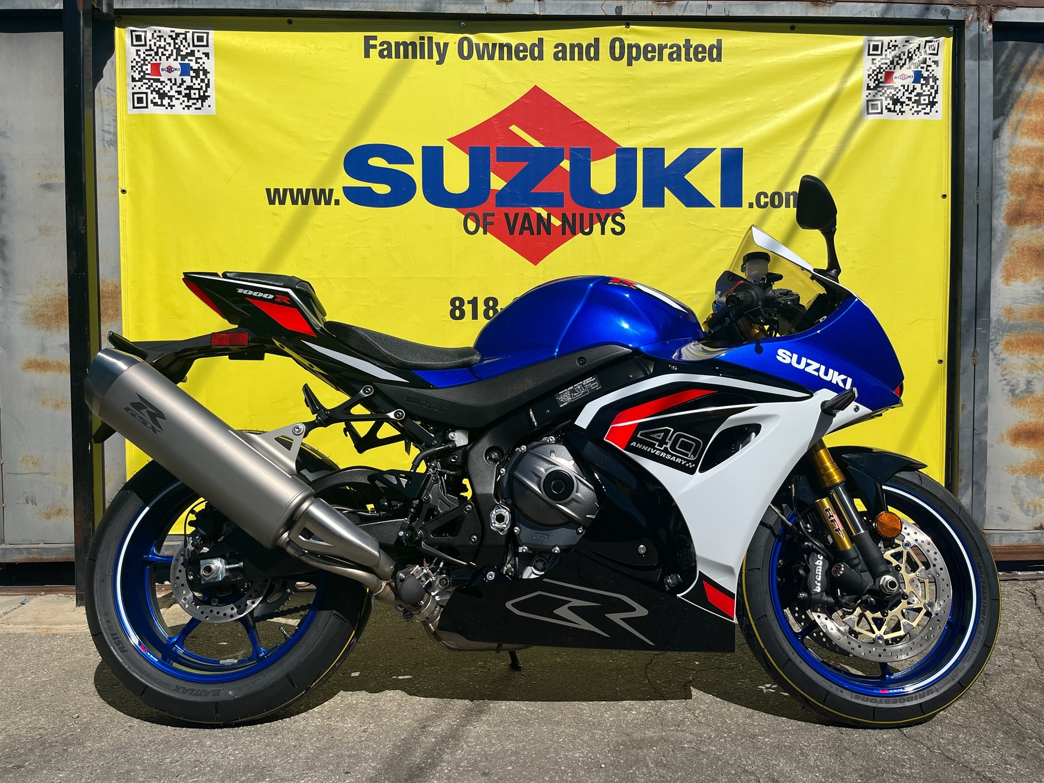 2027 Suzuki GSX-R1000R 40th Anniversary Edition 1000R 40TH ANNIVERSARY EDITION in Van Nuys, CA