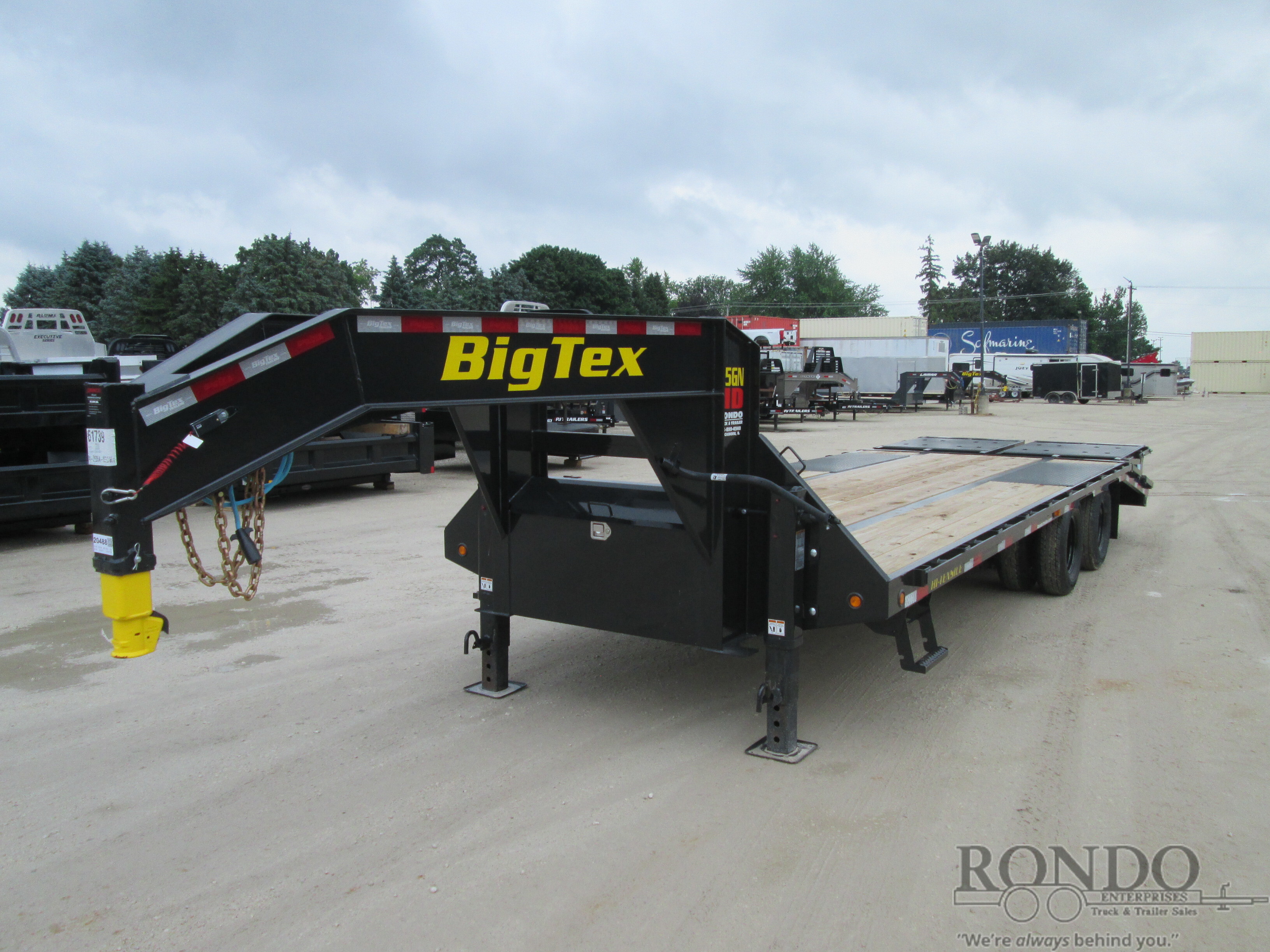 2026 Big Tex Gooseneck 25GN-25D5A-MRBK in Sycamore, IL